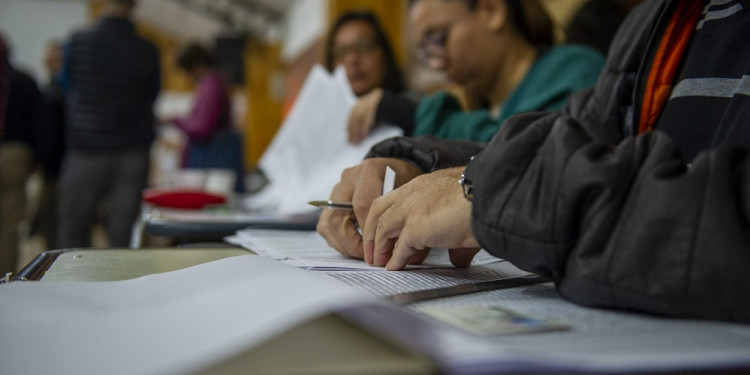 "Hay una apatía muy grande para votar"