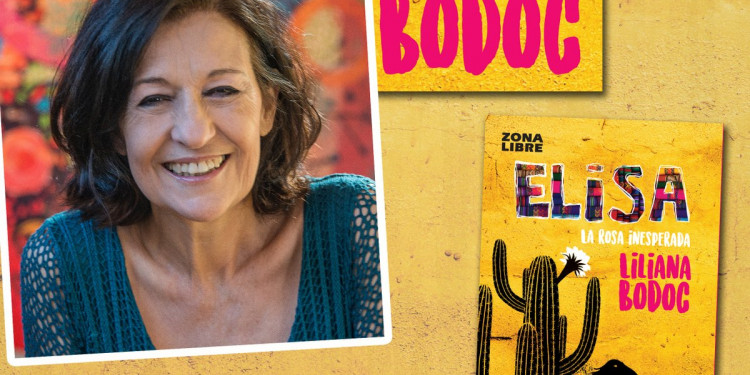 Liliana Bodoc presenta en Mendoza "Elisa. La rosa inesperada", su nuevo libro