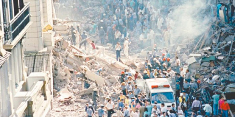 A 24 años, recuerdan a las víctimas del atentado a la Embajada de Israel
