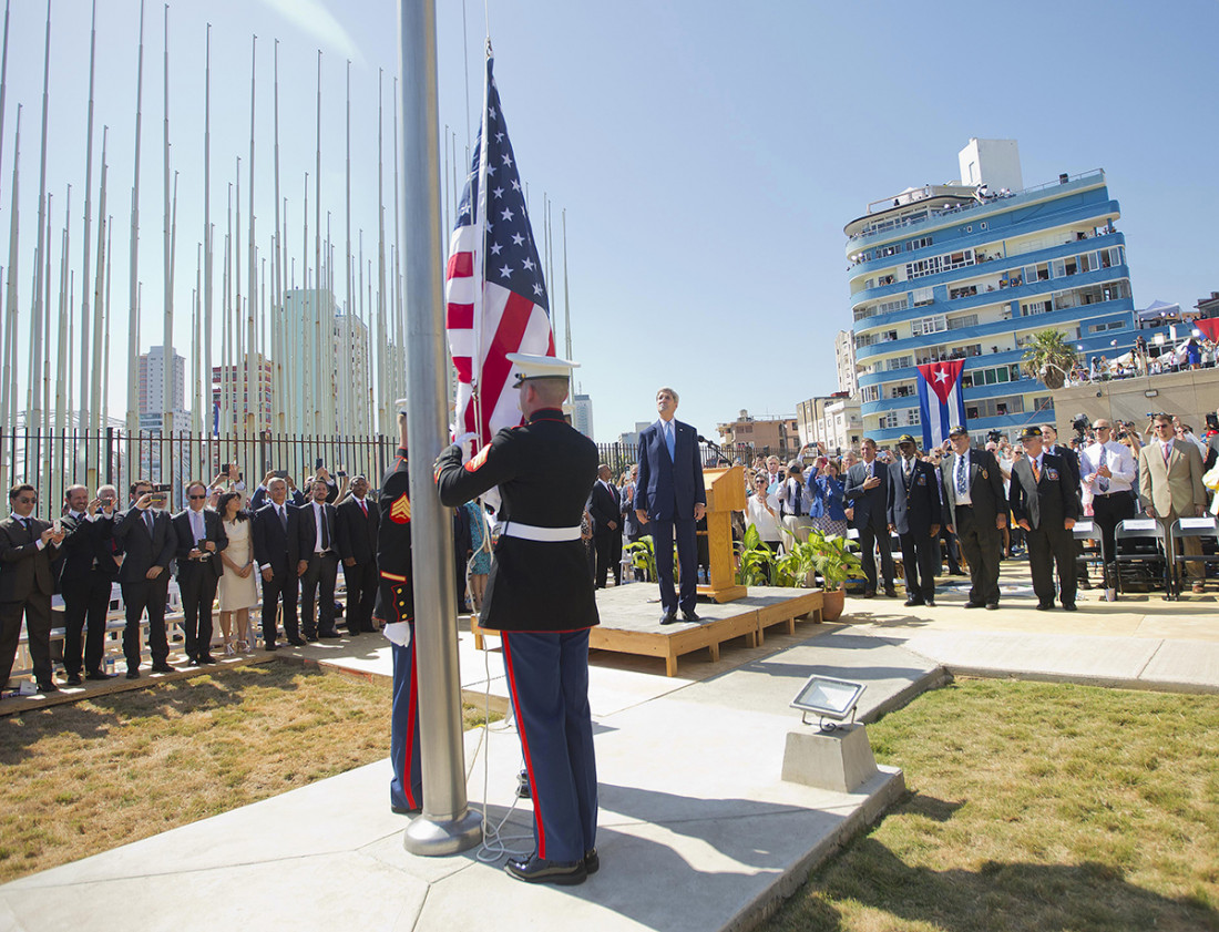 La reapertura de la embajada de EE.UU. en Cuba sella la reconciliación