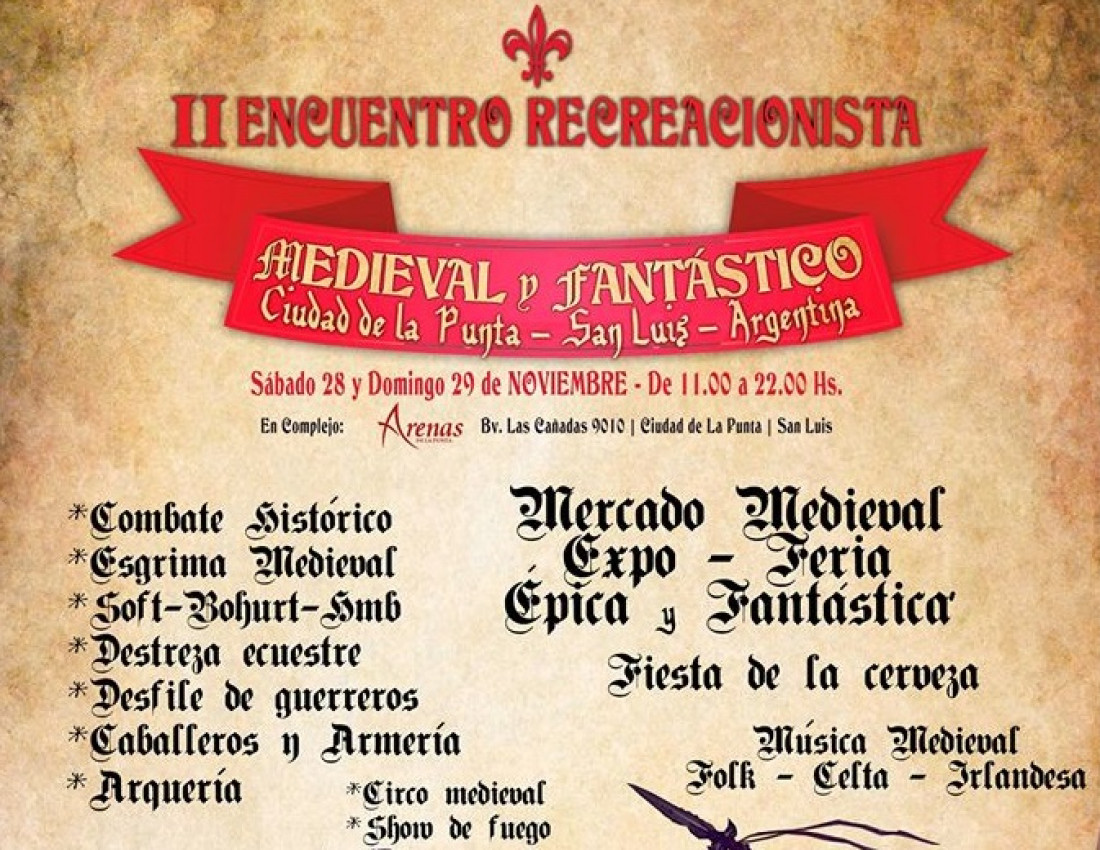 Segundo Encuentro Recreacionista Medieval y Fantástico