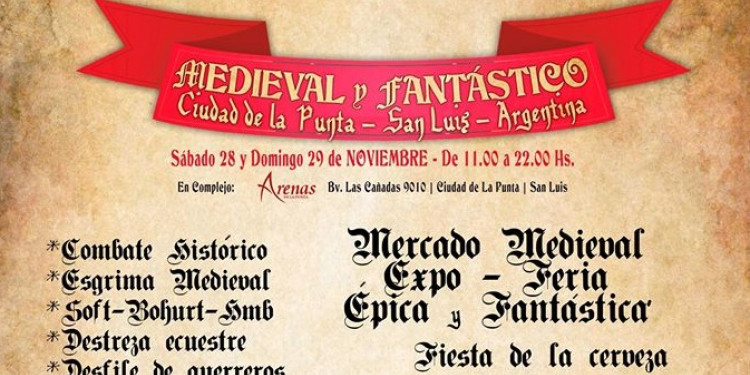 Segundo Encuentro Recreacionista Medieval y Fantástico