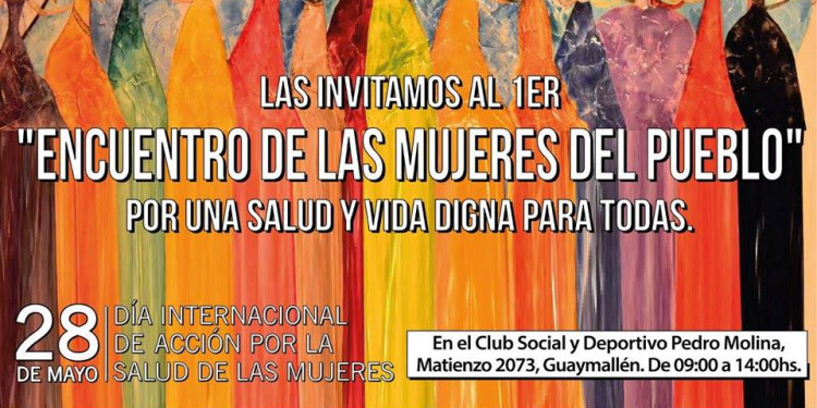 Encuentro de las Mujeres del Pueblo: "El fin es reflexionar y debatir sobre los derechos de las mujeres"