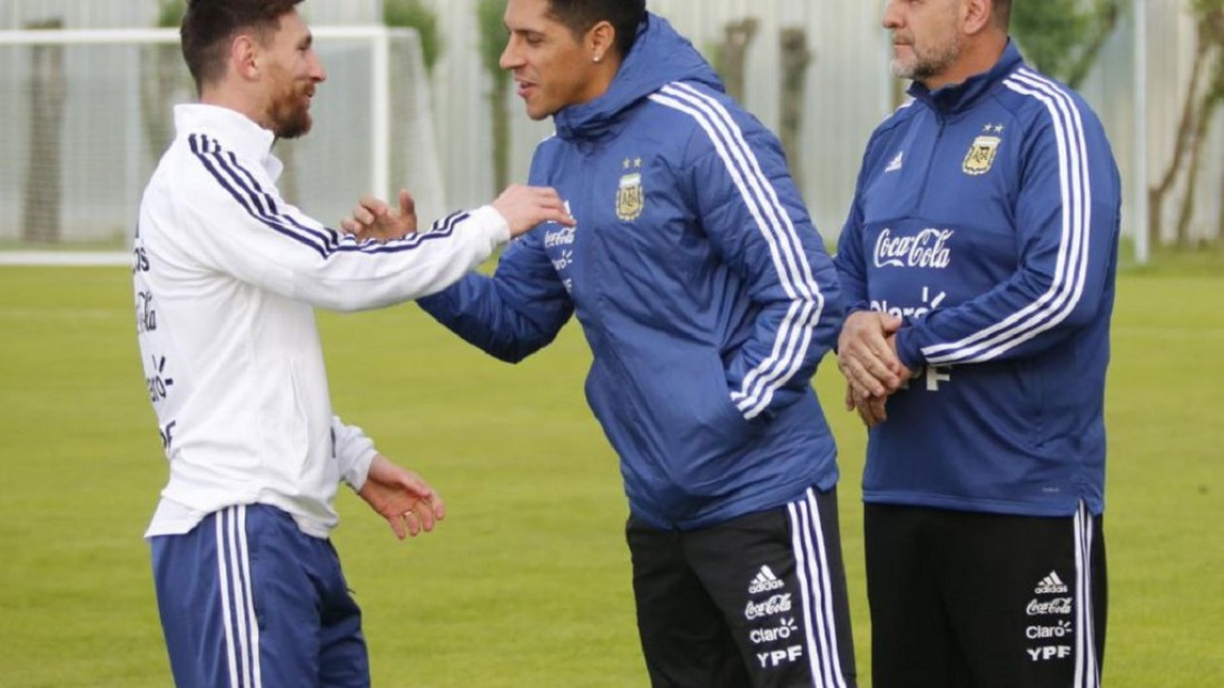 Enzo Pérez se sumó al seleccionado argentino