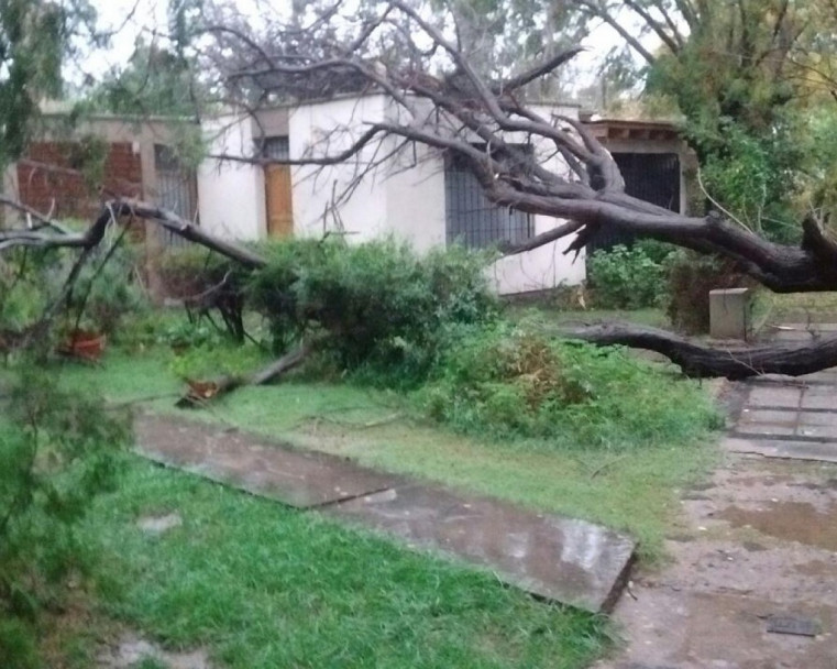 imagen Por las tormentas, Mendoza volvió a colapsar 