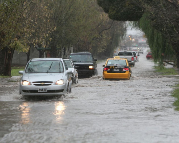 imagen Por las tormentas, Mendoza volvió a colapsar 