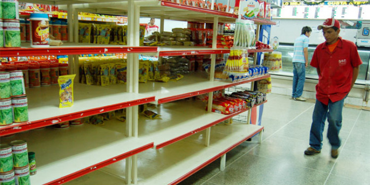 Se agrava la escasez de productos básicos en Venezuela