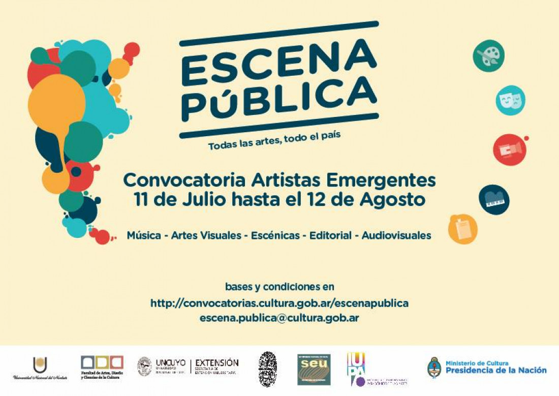 Oportunidad para artistas emergentes