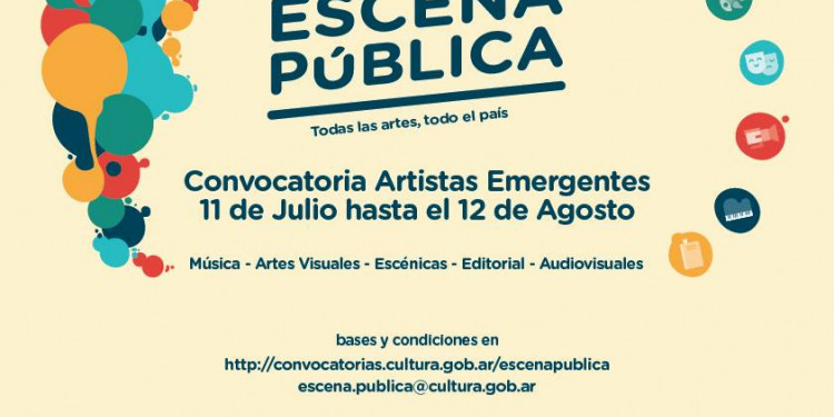 Oportunidad para artistas emergentes