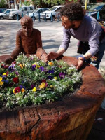 Federico Arcidiacono presentó su obra "El Jardinero"