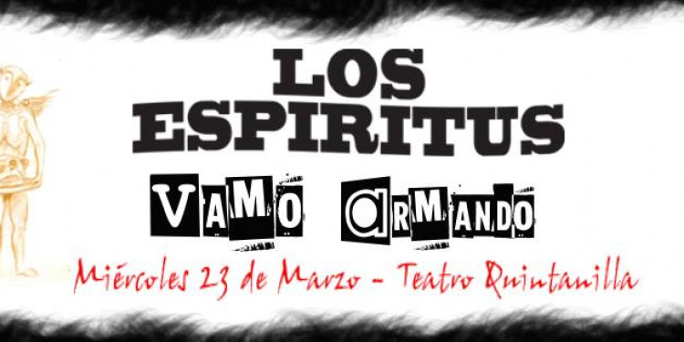 Vamo Armando y los Espiritus, este miércoles en el Quintanilla