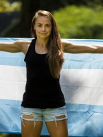 Estefanía Banini defendió a Messi y criticó el proyecto de Sampaoli