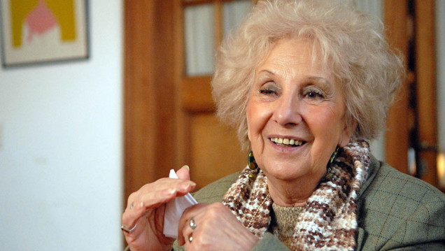 imagen Estela de Carlotto, ciudadana ilustre de América Latina