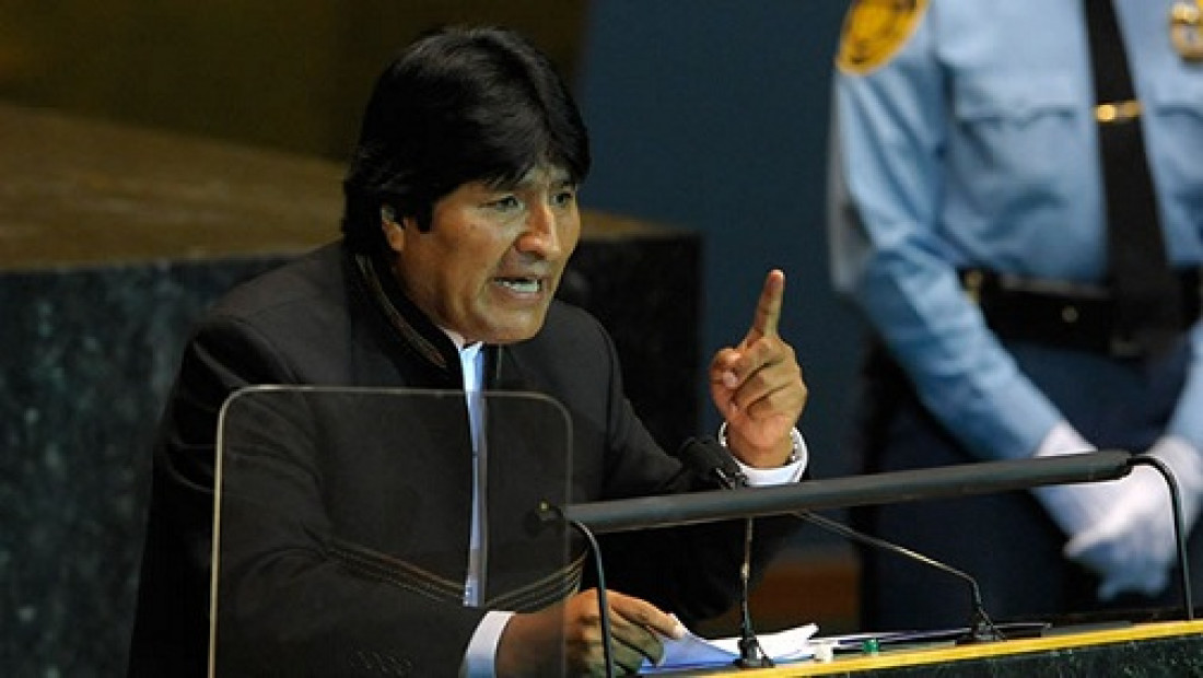 Evo Morales solicitó reformar la ONU	 	 	 