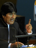 Evo Morales solicitó reformar la ONU	 	 	 