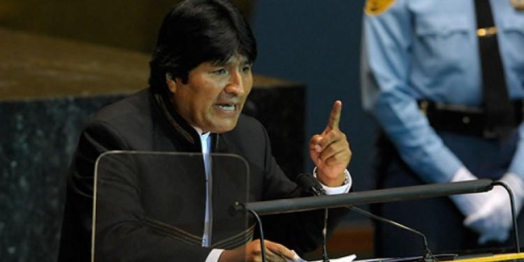 Evo Morales solicitó reformar la ONU	 	 	 