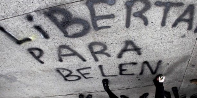 Sigue la lucha social para lograr la liberación de Belen 