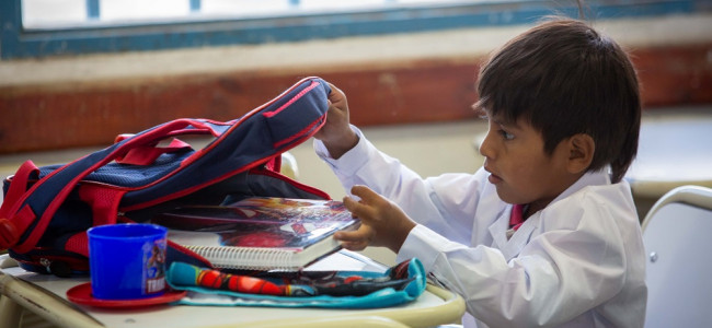 La educación primaria es universal y disminuye la asistencia a la secundaria