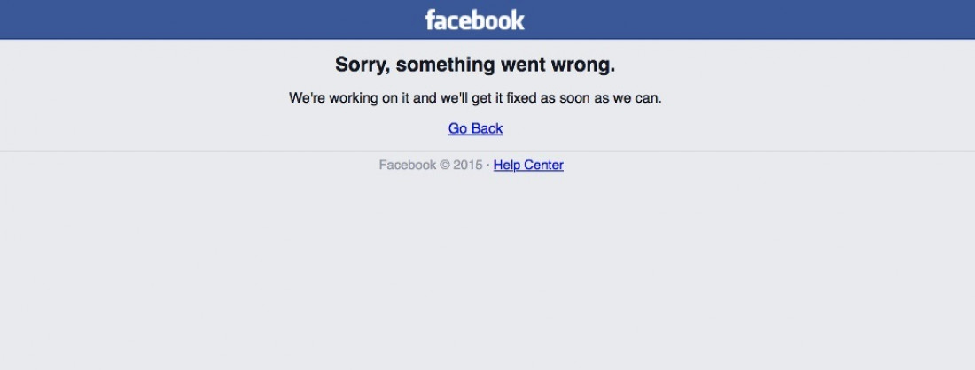 Qué hacer con el error de Facebook al escribir arroba