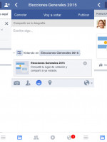 Facebook inauguró el sistema "Yo voté" en Argentina