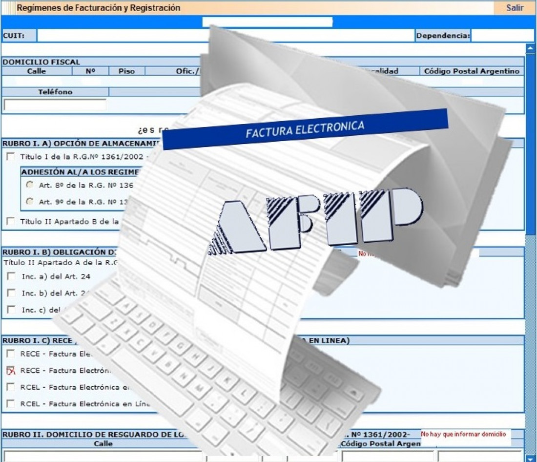 Desde noviembre será obligatorio el uso de factura electrónica