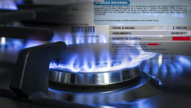 imagen Pagar el gas en cuatro cuotas finalmente será optativo