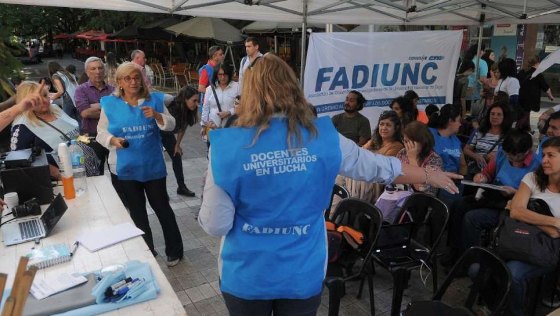 Docentes universitarios de Fadiunc volverán a dar clases