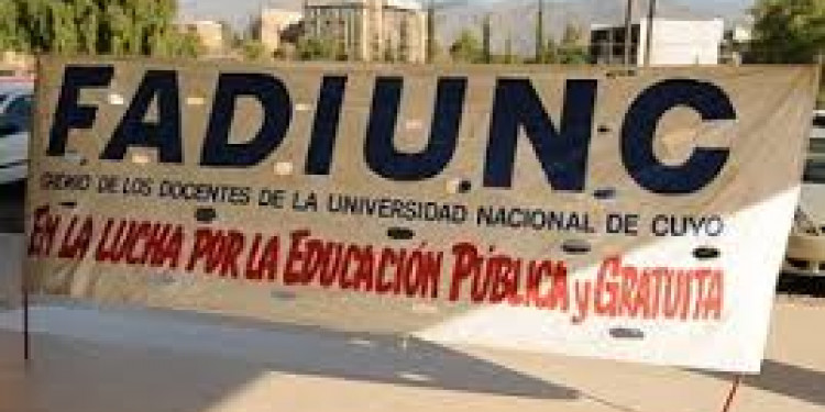 El paro de docentes no afectará el transcurso de las elecciones, reconoció FADIUNC