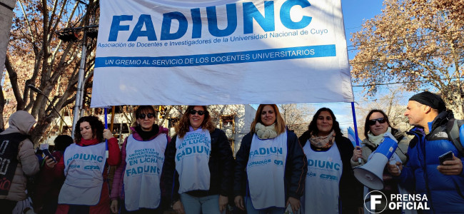 Paro de docentes universitarios: Fadiunc convoca para este 19 y 20 de septiembre 