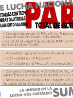 Docentes universitarios: "La última propuesta no se acerca a nuestro pedido del 45 % de aumento"