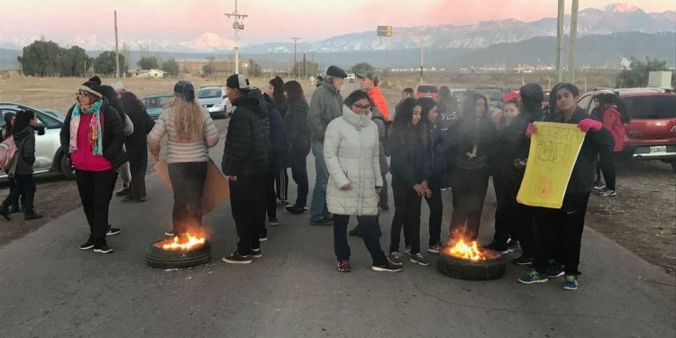 Malestar por falta de gas en una escuela de Luján