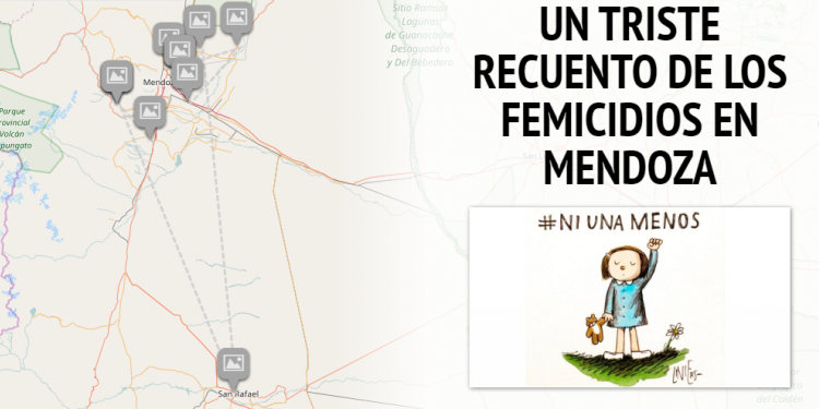 Un triste recuento de los femicidios ocurridos en Mendoza este año