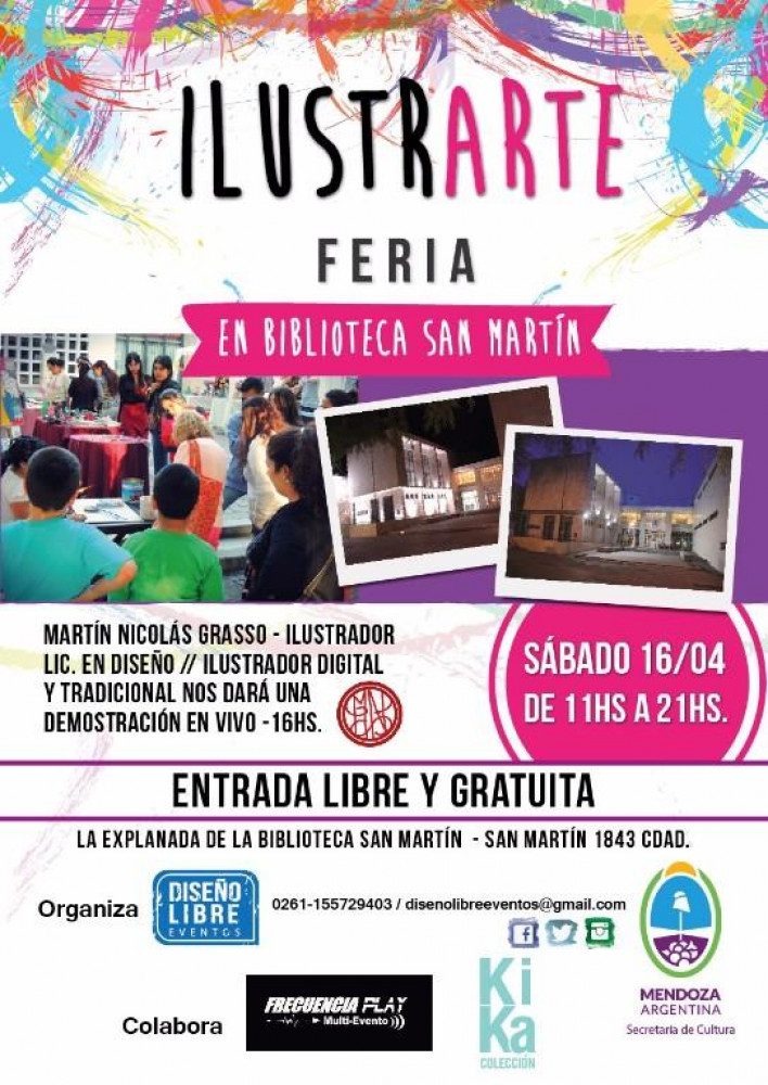 Esperan más de 500 personas para la Feria IlustrArte