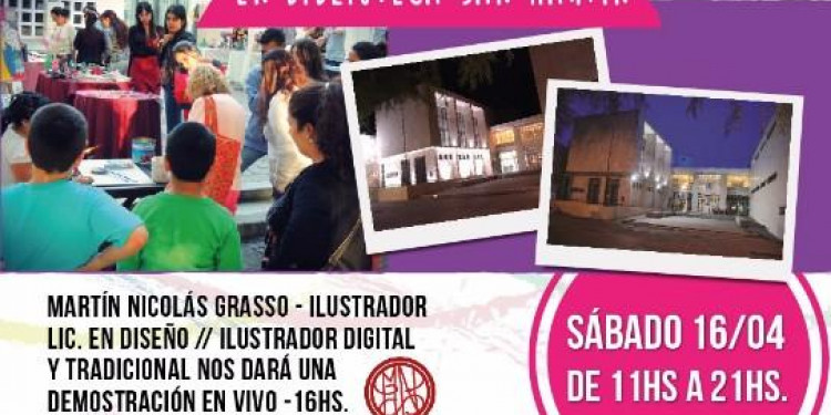 Esperan más de 500 personas para la Feria IlustrArte