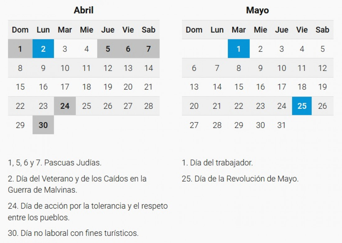 Cuál es la diferencia entre un feriado y un día no laborable