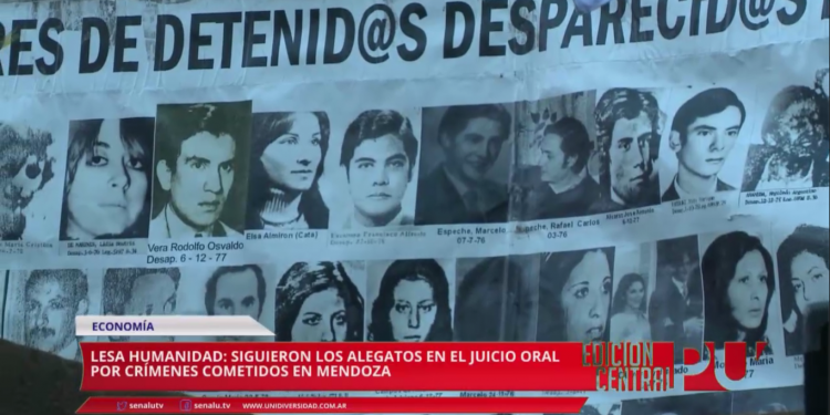 Alegatos por crímenes de lesa humanidad en Mendoza