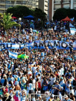 Especialistas describieron al festejo de la Copa como excepcional y autocelebratorio