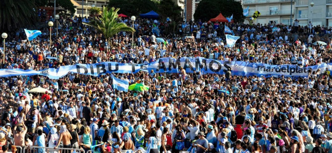 Especialistas describieron al festejo de la Copa como excepcional y autocelebratorio