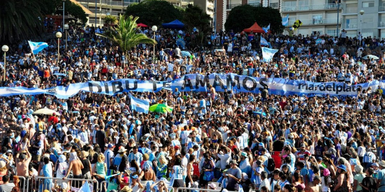 Especialistas describieron al festejo de la Copa como excepcional y autocelebratorio