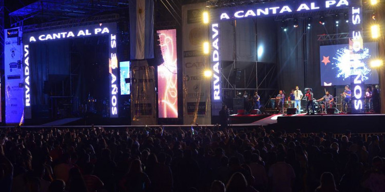 Detenidos en la primera noche del "Rivadavia Canta al País"