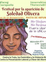 Festival en el 4° aniversario de ausencia de Soledad Olivera