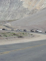 Largas demoras para pasar a Chile