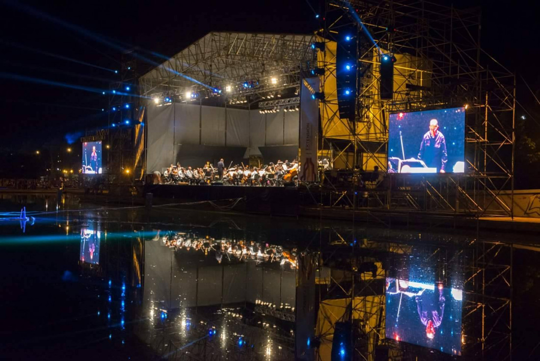 Por la lluvia, postergan el concierto "Electro y Sinfónico" 