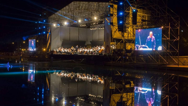 imagen Por la lluvia, postergan el concierto "Electro y Sinfónico" 
