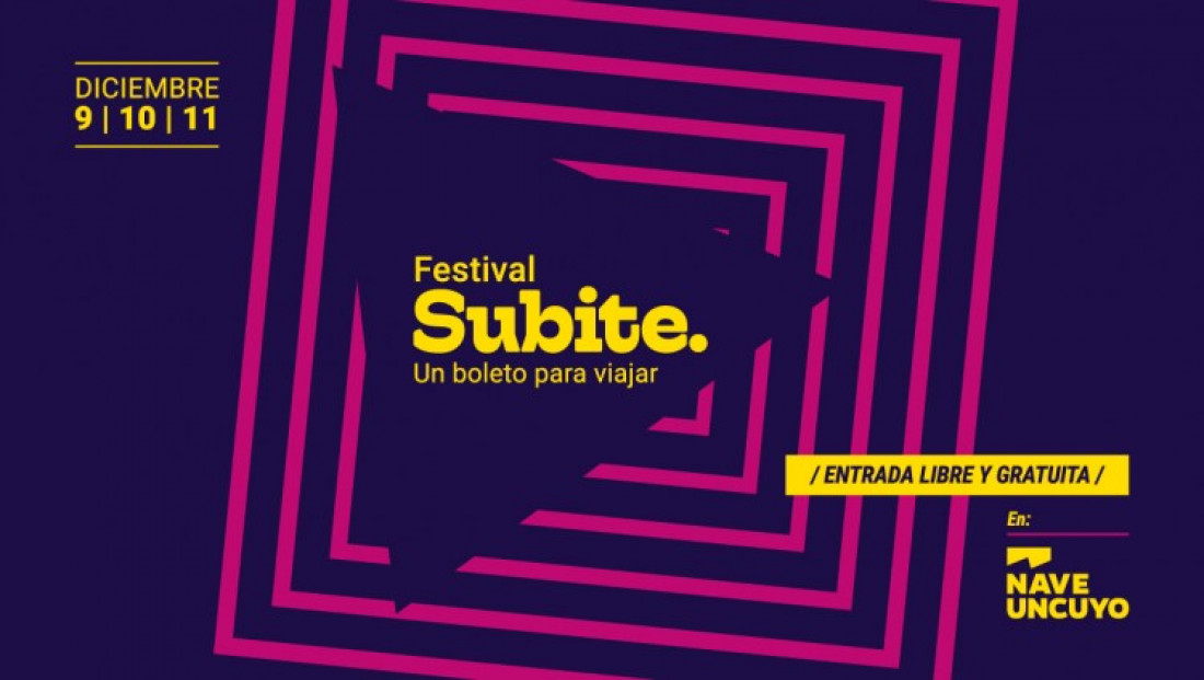 "Festival Subite", la propuesta de la UNCUYO que reúne bandas en vivo, arte y talleres para cerrar el año