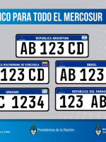 Ya rigen las nuevas patentes del Mercosur