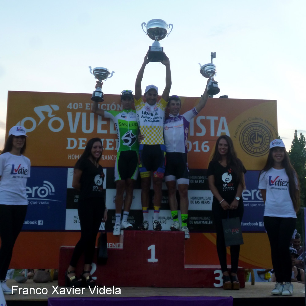 Juan Pablo Dotti es el campeón de la 40.ª Vuelta de Mendoza