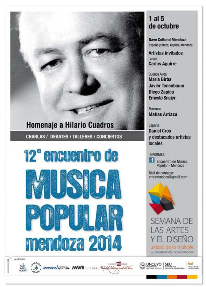En homenaje a Hilario Cuadros se realiza el XII Encuentro de Música Popular