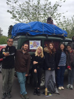 Una familia que recorre América en su Estanciera llegó a Mendoza