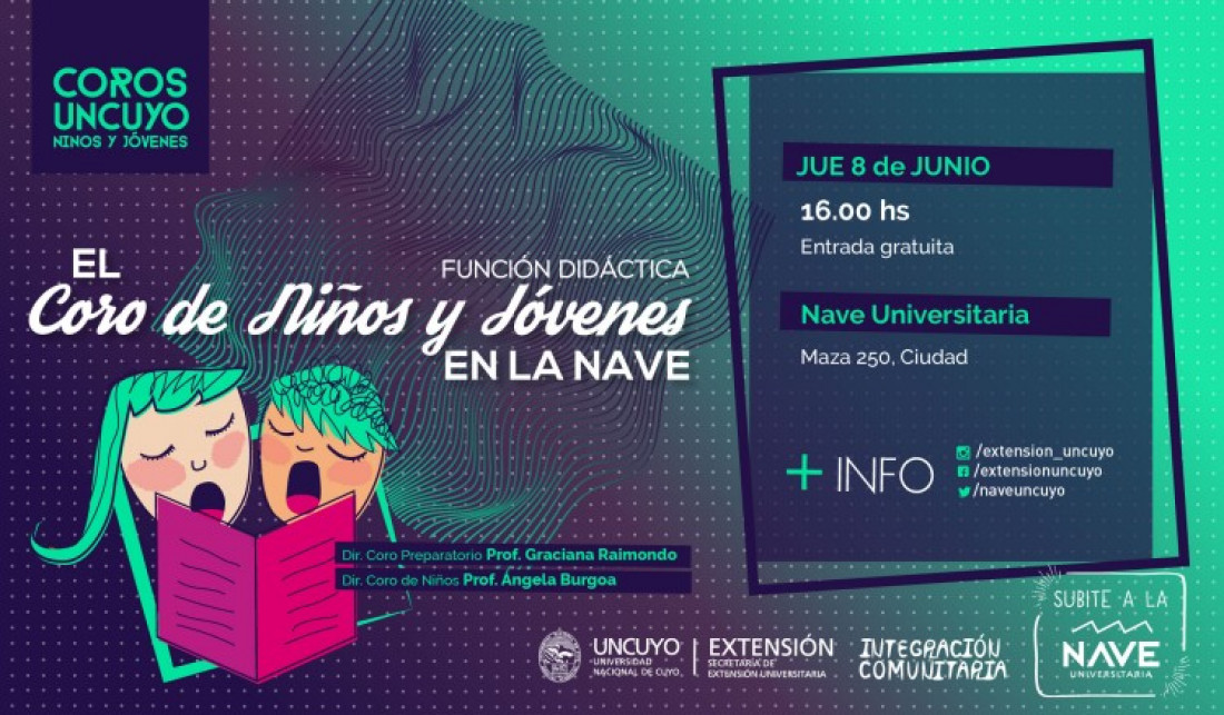 Función didáctica del Coro de Niños y jóvenes de la UNCUYO